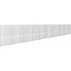 Gabionas su 3,5 mm laidu ir 5x5 cm tinkleliu 1100x20x200 cm