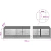 Gabionas su 3,5 mm laidu ir 5x5 cm tinkleliu 1050x100x50 cm