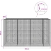 Gabionas su 3,5 mm laidu ir 5x5 cm tinkleliu 350x50x200 cm