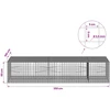 Gabionas su 3,5 mm laidu ir 5x5 cm tinkleliu 250x100x50 cm