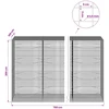 Gabionas su 3,5 mm laidu ir 5x5 cm tinkleliu 700x100x200 cm