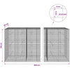 Gabionas su 3,5 mm laidu ir 5x5 cm tinkleliu 800x50x150 cm