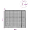 Gabionas su 3,5 mm laidu ir 5x5 cm tinkleliu 250x30x200 cm