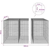 Gabionas su 3,5 mm laidu ir 5x5 cm tinkleliu 1200x100x150 cm