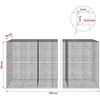 Gabionas su 3,5 mm laidu ir 5x5 cm tinkleliu 1100x50x150 cm