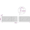 Gabionas su 3,5 mm laidu ir 5x5 cm tinkleliu 700x10x50 cm
