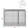 Gabionas su 3,5 mm laidu ir 5x5 cm tinkleliu 150x100x100 cm