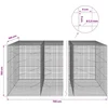 Gabionas su 3,5 mm laidu ir 5x5 cm tinkleliu 700x100x150 cm