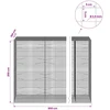 Gabionas su 3,5 mm laidu ir 5x5 cm tinkleliu 850x100x200 cm