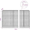 Gabionas su 3,5 mm laidu ir 5x5 cm tinkleliu 750x30x150 cm