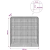 Gabionas su 3,5 mm laidu ir 5x5 cm tinkleliu 200x30x200 cm