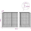 Gabionas su 3,5 mm laidu ir 5x5 cm tinkleliu 900x50x150 cm