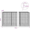 Gabionas su 3,5 mm laidu ir 5x5 cm tinkleliu 700x50x150 cm