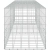 Gabionas su 3,5 mm viela ir 10x10 cm tinkleliu 250x50x50 cm