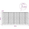 Gabionas su 3,5 mm viela ir 10x10 cm tinkleliu 450x30x200 cm