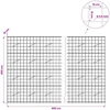 Gabionas su 3,5 mm viela ir 10x10 cm tinkleliu 950x10x200 cm