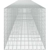 Gabionas su 3,5 mm viela ir 10x10 cm tinkleliu 1150x100x100 cm