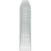 Gabionas su 3,5 mm viela ir 10x10 cm tinkleliu 950x50x200 cm