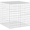 Gabionas su 3,5 mm viela ir 10x10 cm tinkleliu 100x100x100 cm