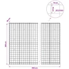 Gabionas su 3,5 mm viela ir 10x10 cm tinkleliu 950x30x200 cm