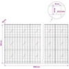 Gabionas su 3,5 mm viela ir 10x10 cm tinkleliu 1050x20x150 cm