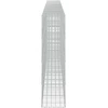 Gabionas su 3,5 mm viela ir 10x10 cm tinkleliu 850x50x200 cm