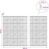 Gabionas su 3,5 mm viela ir 10x10 cm tinkleliu 800x10x200 cm