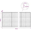 Gabionas su 3,5 mm viela ir 10x10 cm tinkleliu 700x50x150 cm