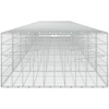 Gabionas su 3,5 mm viela ir 10x10 cm tinkleliu 850x100x50 cm
