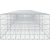 Gabionas su 3,5 mm viela ir 10x10 cm tinkleliu 750x100x50 cm