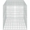 Gabionas su 3,5 mm viela ir 10x10 cm tinkleliu 350x100x100 cm
