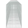 Gabionas su 3,5 mm viela ir 10x10 cm tinkleliu 1100x100x150 cm