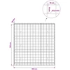 Gabionas su 3,5 mm viela ir 10x10 cm tinkleliu 150x30x150 cm