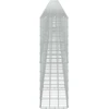 Gabionas su 3,5 mm viela ir 10x10 cm tinkleliu 1150x30x100 cm