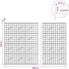 Gabionas su 3,5 mm viela ir 10x10 cm tinkleliu 1100x10x200 cm