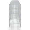 Gabionas su 3,5 mm viela ir 10x10 cm tinkleliu 1000x100x200 cm