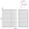 Gabionas su 3,5 mm viela ir 10x10 cm tinkleliu 1000x30x200 cm