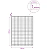 Gabionas su 3,5 mm viela ir 10x10 cm tinkleliu 150x30x200 cm