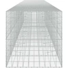 Gabionas su 3,5 mm viela ir 10x10 cm tinkleliu 900x100x100 cm
