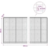 Gabionas su 3,5 mm viela ir 5x10 cm tinkleliu 1050x50x200 cm