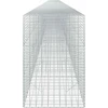 Gabionas su 3,5 mm viela ir 5x10 cm tinkleliu 1000x100x150 cm