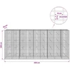 Gabionas su 3,5 mm viela ir 5x10 cm tinkleliu 450x20x200 cm