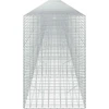 Gabionas su 3,5 mm viela ir 5x10 cm tinkleliu 950x100x150 cm