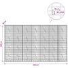 Gabionas su 3,5 mm viela ir 5x10 cm tinkleliu 350x10x200 cm