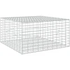 Gabionas su 3,5 mm viela ir 5x10 cm tinkleliu 100x100x50 cm