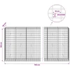 Gabionas su 3,5 mm viela ir 5x10 cm tinkleliu 700x50x150 cm