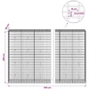 Gabionas su 3,5 mm viela ir 5x10 cm tinkleliu 700x50x200 cm