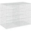 Gabionas su 3,5 mm viela ir 5x10 cm tinkleliu 200x100x150 cm