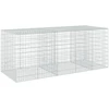 Gabionas su 3,5 mm viela ir 5x10 cm tinkleliu 250x100x100 cm