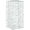 Gabionas su 3,5 mm viela ir 5x10 cm tinkleliu 100x100x200 cm